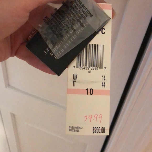 Black Evan-Picone suit (skirt and jacket) NWT - Picture 4 of 6